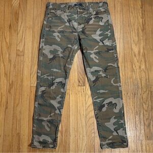 Polo Ralph Lauren Camo Jeans Astor Slim Boyfriend Distressed